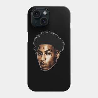 Young Boy Big Face Phone Case