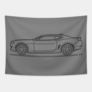 Bee super car B Tapestry