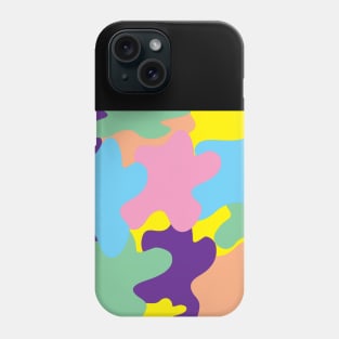 Blob Abstract Colorful Artwork design Phone Case