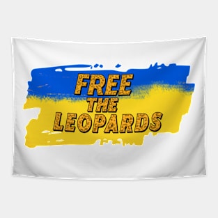 Free The Leopards Tapestry