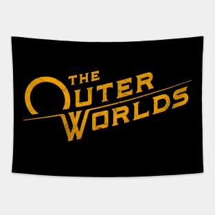 The Outer Worlds logo [Texturized] Tapestry