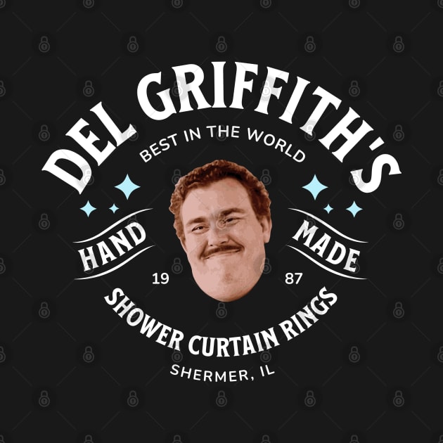 Del Griffith's Shower Curtain Rings "best in the world" by BodinStreet