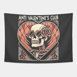 Anti Valentine’s Club -Art Deco inspired Tapestry