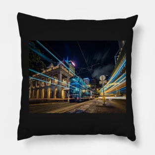 Hong Kong Tram Pillow