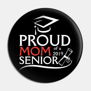 Funny Proud Mom Graduation Pin