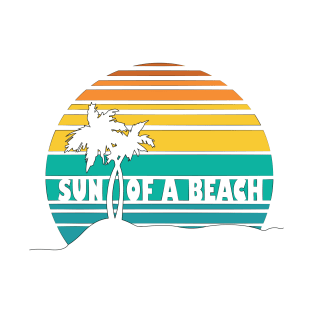 Retro Sun Of A Beach: Sunrise Edition T-Shirt