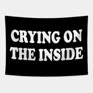 crying on the inside Tapestry