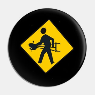 Artist Crossing Pin