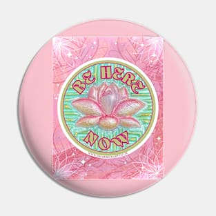 Pink Lotus Flower Pin