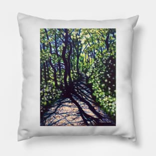 'The Path From Chetola to Bass Lake (#1)' Pillow