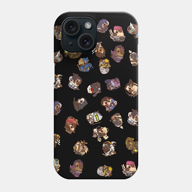 Overwatch Pugs Phone Case by KingVenita