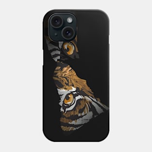 Hidden Exotic Tiger Eyes Phone Case