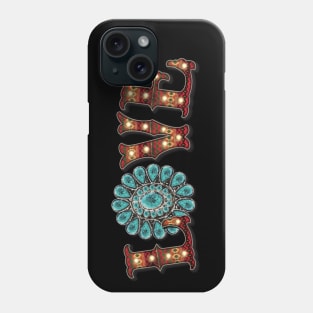 Love Turquoise Gem Stone Phone Case