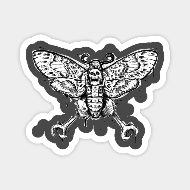 The Mothman Magnet by paintchips