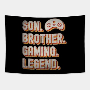 Son Brother Gaming Funny Video Games Lovers Tapestry