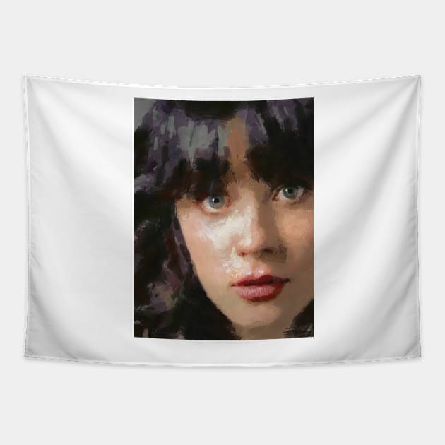 Zooey Tapestry by bogfl