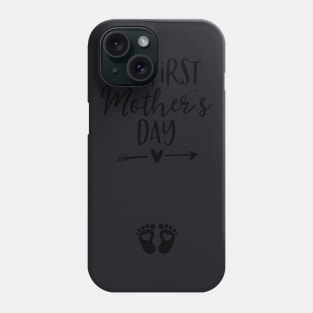 My First Mother S Day Love Heart Mother Phone Case