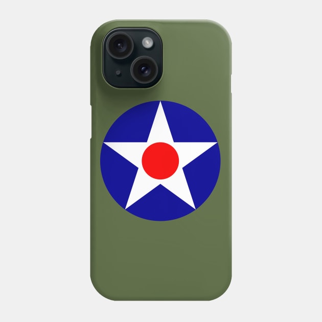 USAAF Roundel Phone Case by Ekliptik