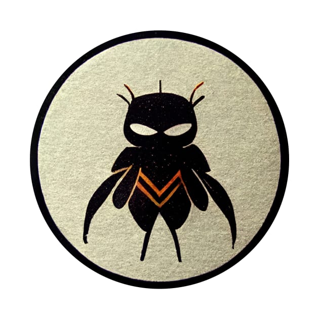 A bug super hero by BrainfArtBros