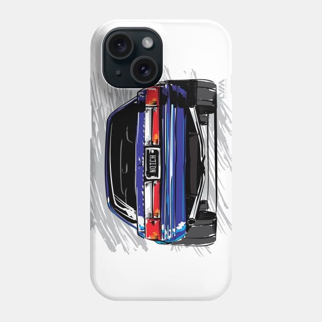 Notch Fox Body Ford Mustang Phone Case by LYM Clothing