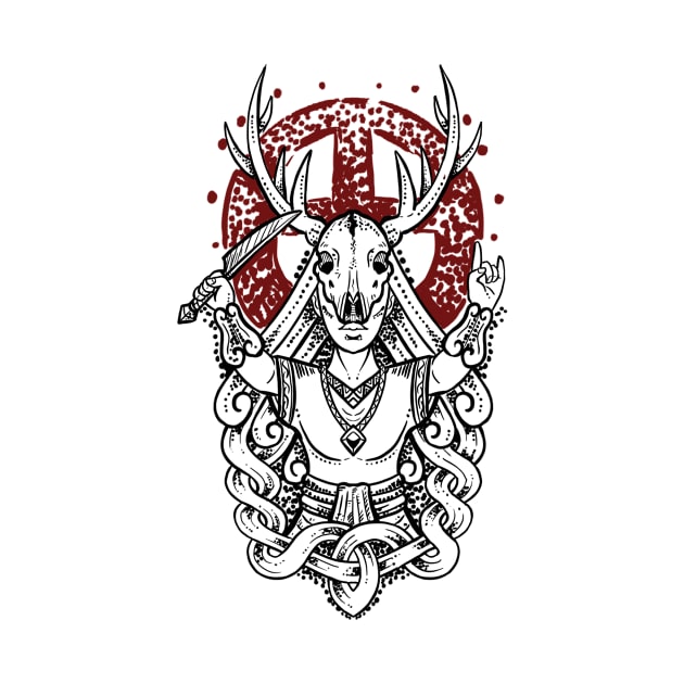 Viking  shaman by BlackForge