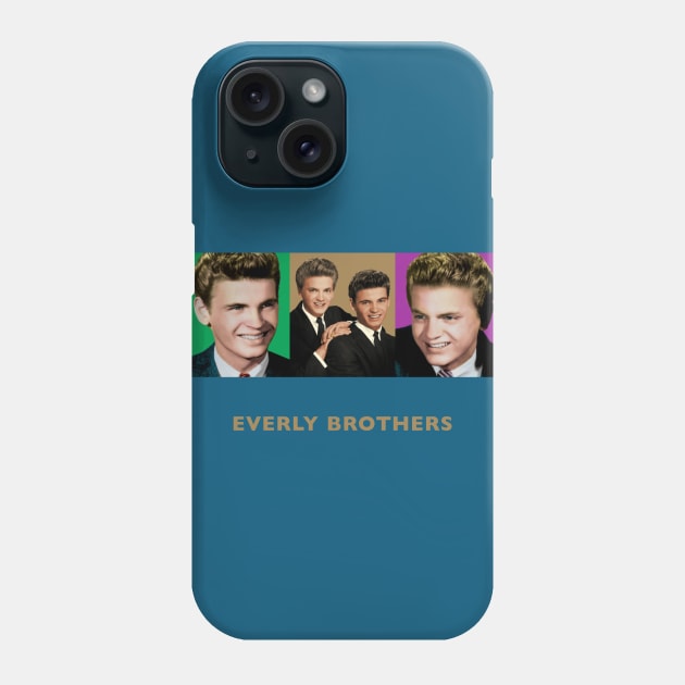 Everly Brothers Phone Case by PLAYDIGITAL2020