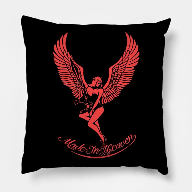 Made in Heaven Resident Evil Pillow by allysontx