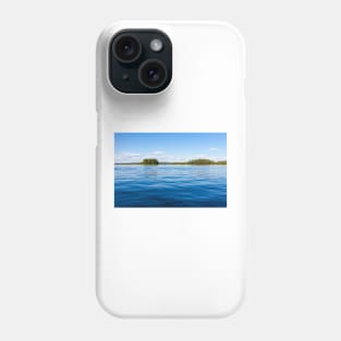 Finland lake scape at summer Phone Case