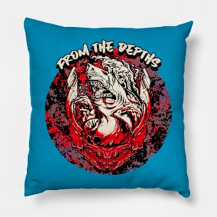 From The Depths Graphic Pillow