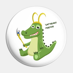 Loki Alligator Pin