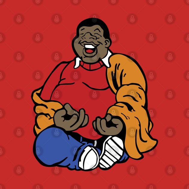 Fat Albert Buddha by PrettyGoodPosters