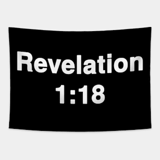 Revelation 1:18  Typography Tapestry