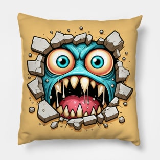 Funny Face Pillow