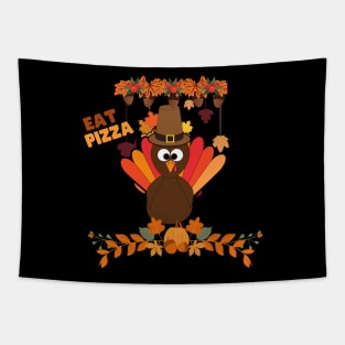 Eat Pizza Tapestry