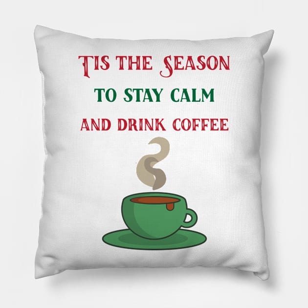 Tis the Season Pillow by Shelby Ly Designs