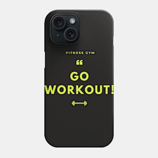 workout time Phone Case