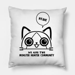 Monster Hunter Cat Pillow