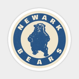 Retro Newark Bears Baseball Magnet