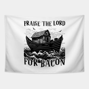 bacon puns Tapestry