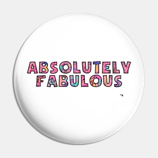 Absolutely fabulous floral Hawaiian pattern Pin