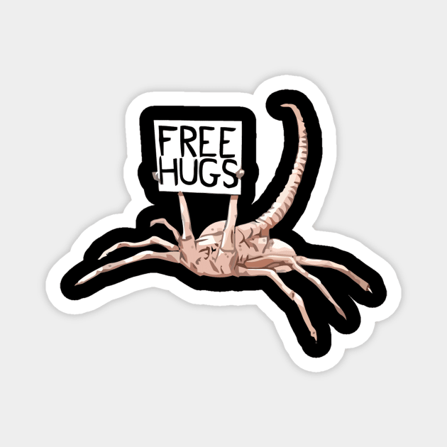 Funny free hugs Magnet by jrgenbode