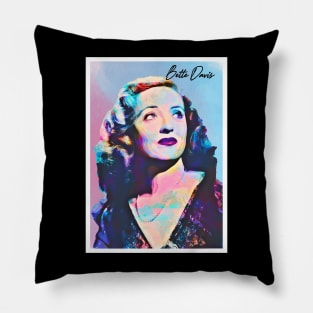 Poster Art Bette Davis Pillow