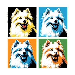 American Eskimo Dog Pop Art - Dog Lovers T-Shirt