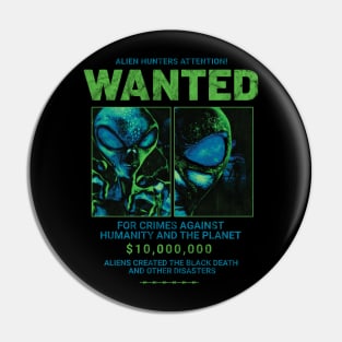 WANTED Pin