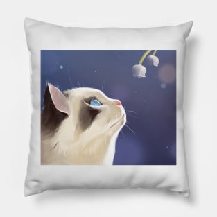 cool cats and kittens Pillow