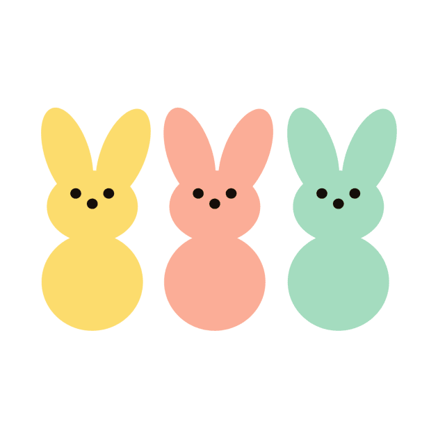 Happy Easter- rabbit bunnies by Mia