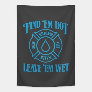 Wildland Firefighter Water Crew Tapestry
