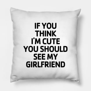 Cute Girlfriend Pillow