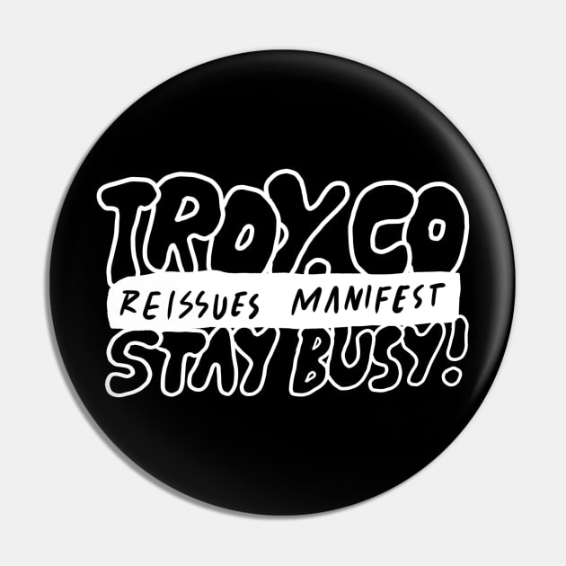 Troy Studio Pin by fellfreestuffstudio