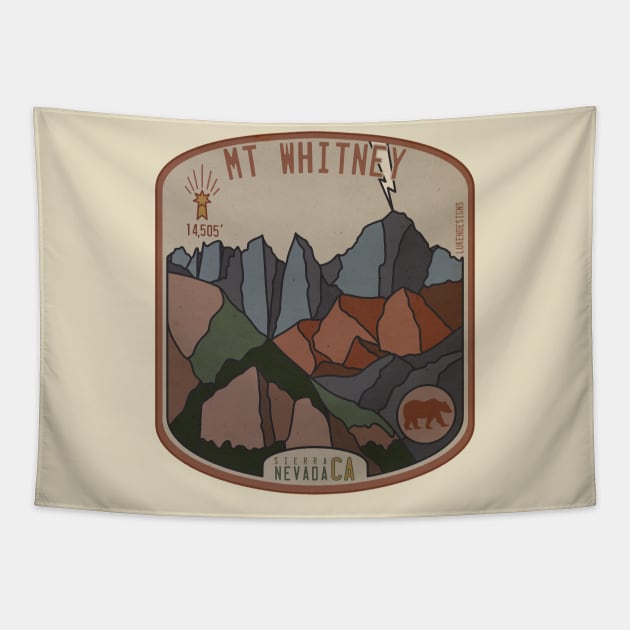 Mount Whitney Tapestry by Lukeh Designs